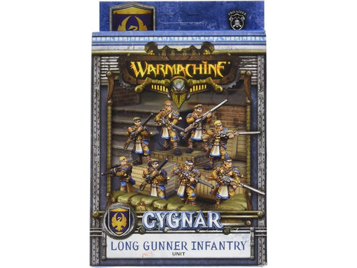 Collectible Miniature Games Privateer Press - Warmachine - Cygnar - Long Gunners Unit - PIP 31087 - Cardboard Memories Inc.