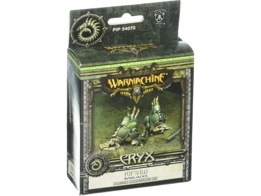 Collectible Miniature Games Privateer Press - Warmachine - Cryx - Ripjaw Bonejacks - PIP 34070 - Cardboard Memories Inc.