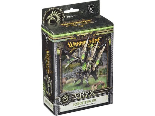 Collectible Miniature Games Privateer Press - Warmachine - Cryx - Barathrum Character Helljack - PIP 34115 - Cardboard Memories Inc.