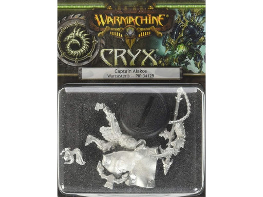 Collectible Miniature Games Privateer Press - Warmachine - Cryx - Captain Aiakos Warcaster - PIP 34129 - Cardboard Memories Inc.
