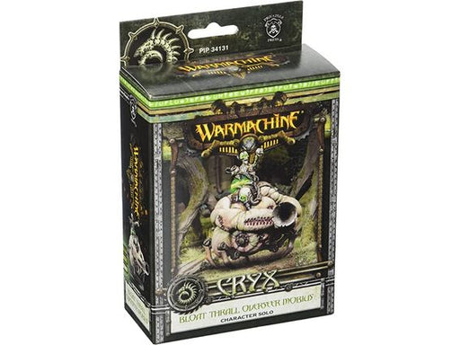 Collectible Miniature Games Privateer Press - Warmachine - Cryx - Bloat Thrall Overseer Mobius Solo - PIP 34131 - Cardboard Memories Inc.