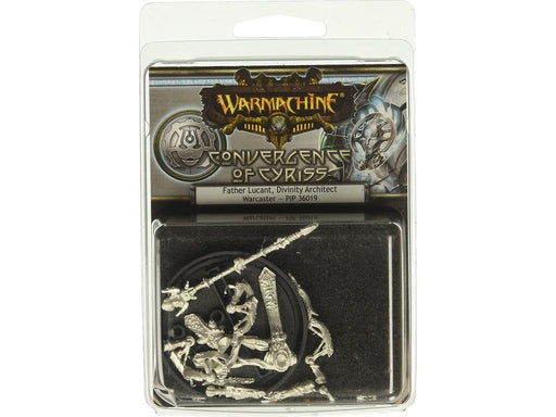 Collectible Miniature Games Privateer Press - Warmachine - Convergence of Cyriss - Father Lucant - Divinity of Architect - PIP 36019 - Cardboard Memories Inc.