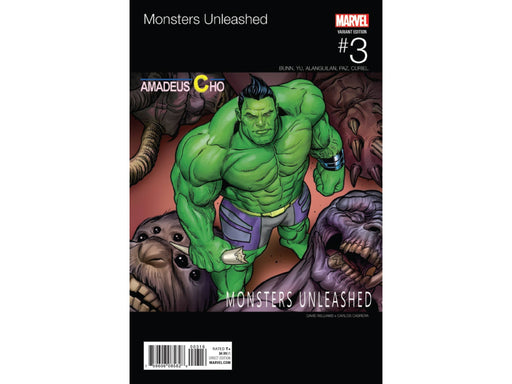 Comic Books Marvel Comics - Monsters Unleashed (2017 1st Series) 003 - CVR G David Williams Variant Edition (Cond. VF-) - 18678 - Cardboard Memories Inc.
