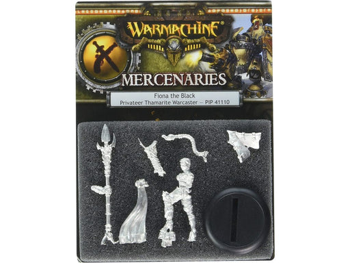 Collectible Miniature Games Privateer Press - Warmachine - Mercenaries - Fiona the Black - PIP 41110 - Cardboard Memories Inc.