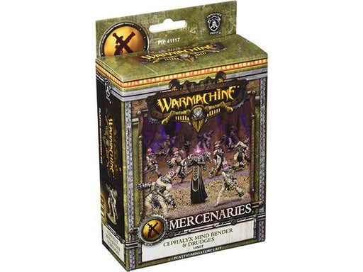 Collectible Miniature Games Privateer Press - Warmachine - Mercenaries - Cephalyx Mind Bender - Drudges - PIP 41117 - Cardboard Memories Inc.