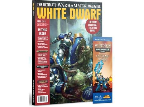 Magazine Games Workshop - White Dwarf - April 2019 - WD0005 - Cardboard Memories Inc.
