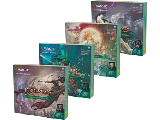 Trading Card Games Magic the Gathering - Lord of the Rings - Tales of Middle-Earth - Scene Box - Set of 4 - Cardboard Memories Inc.