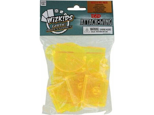 Collectible Miniature Games Wizkids - Dungeons and Dragons Attack Wing Game Accessories - Yellow - Cardboard Memories Inc.
