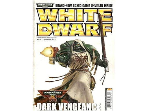 Magazine Games Workshop - White Dwarf - Issue 392 - September 2012 - WD0011 - Cardboard Memories Inc.