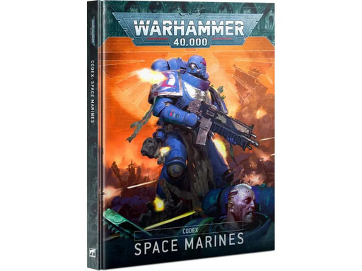 Collectible Miniature Games Games Workshop - Warhammer 40K - Codex - Space Marines - 10th Edition - Hardcover - 48-01 - Cardboard Memories Inc.