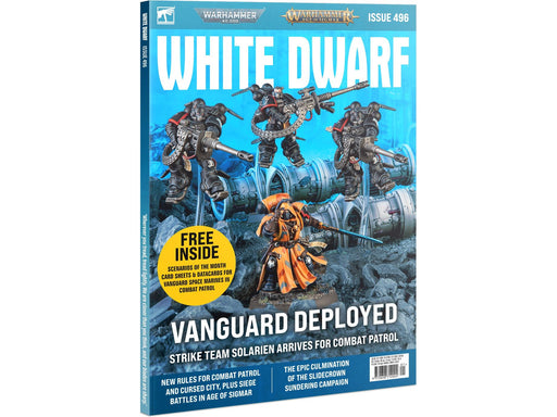 Magazine Games Workshop - White Dwarf - Issue 496 - January 2024 - WD0003 - Cardboard Memories Inc.