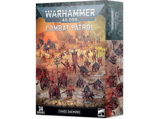 Collectible Miniature Games Games Workshop - Warhammer 40K - Chaos Demons - Combat Patrol - 97-51 - Cardboard Memories Inc.