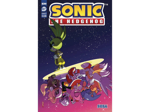 Comic Books IDW Comics - Sonic the Hedgehog 067 (Cond. VF-) CVR B - 19997 - Cardboard Memories Inc.