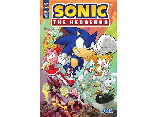 Comic Books IDW Comics - Sonic the Hedgehog 60 (Cond. VF-) - 17496 - Cardboard Memories Inc.