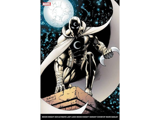 Comic Books Marvel Comics - Moon Knight 024 (Cond. VF-) Bagley Ultimate Last Look Variant Edition - 17904 - Cardboard Memories Inc.