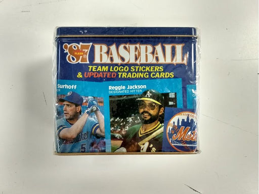 Sports Cards Fleer - 1987 - Baseball - Gloosy Update - Baseball Factory Commemorative Tin Set - Cardboard Memories Inc.