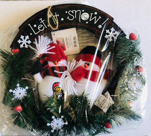 Supplies NHL - Christmas Wreath - Ottawa Senators - Cardboard Memories Inc.