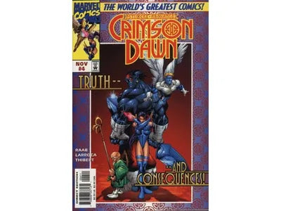 Comic Books Marvel Comics - Psylocke & Archangel Crimson Dawn (1997) 004 (Cond. VG+) 20322 - Cardboard Memories Inc.