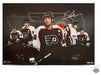  Upper Deck - Authenticated - Eric Lindros Autographed Philadelphia Flyers Print Black Ice - ORDER VIA EMAIL ONLY - Cardboard Memories Inc.
