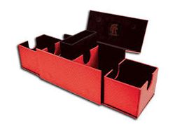 Supplies Legion - Elder Dragon Vault - V2 Deck Box - Red - Cardboard Memories Inc.