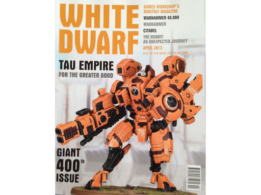 Magazine Games Workshop - White Dwarf - Issue 400 - April 2013 - WD0018 - Cardboard Memories Inc.