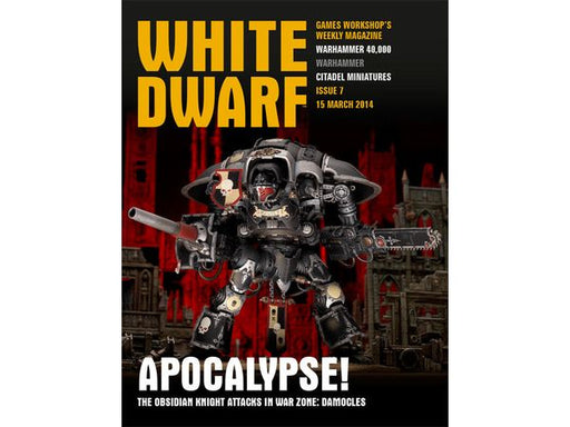 Magazine Games Workshop - White Dwarf - Issue 7 - 15 March 2014 - WD0028 - Cardboard Memories Inc.