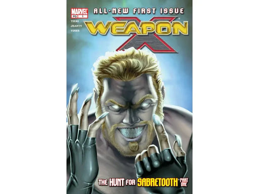 Comic Books Marvel Comics - Weapon X 001 (Cond. VF-) - 7322 - Cardboard Memories Inc.