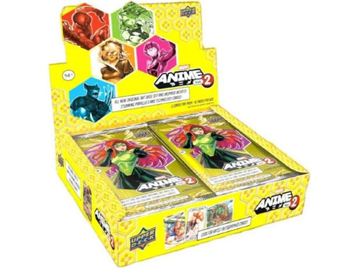 Trading Card Games Upper Deck - Marvel Studios - Marvel Anime Vol.2 - Hobby Box - Cardboard Memories Inc.
