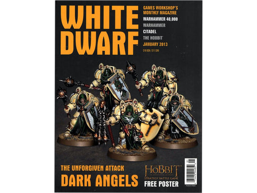 Magazine Games Workshop - White Dwarf - January 2013 - WD0014 - Cardboard Memories Inc.