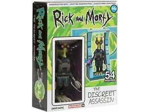 Collectible Miniature Games McFarlane Toys - Rick and Morty - The Discreet Assassin - Mini Building Set - Cardboard Memories Inc.