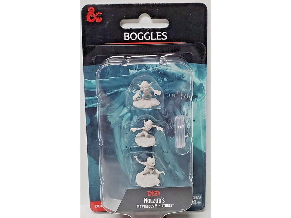 Role Playing Games Wizkids - Dungeons and Dragons - Unpainted Miniature - Nolzurs Marvellous Miniatures - Boggles - 90437 - Cardboard Memories Inc.