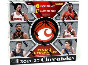 Sports Cards Panini - 2021-22 - Basketball - Chronicles - Hobby Box - Cardboard Memories Inc.