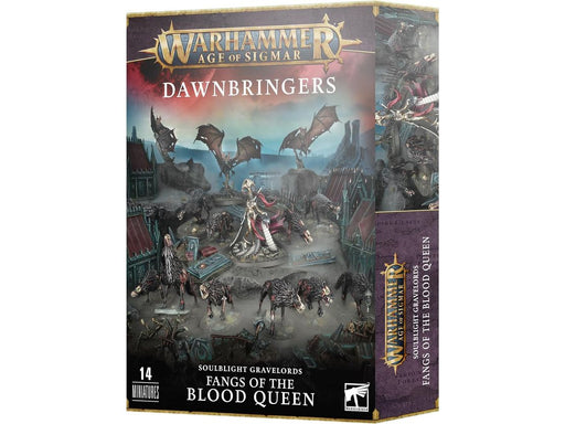 Collectible Miniature Games Games Workshop - Warhammer Age of Sigmar Dawnbringers - Soulblight Gravelords - Fangs of the Blood Queen - 91-43 - Cardboard Memories Inc.