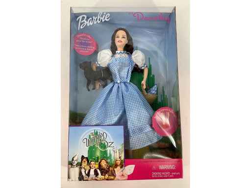 Action Figures and Toys Mattel - 1999 - Wizard Of Oz - Light Up Talking Barbie As Dorothy - Cardboard Memories Inc.