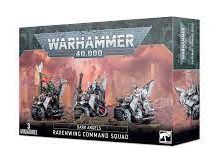 Collectible Miniature Games Games Workshop - Warhammer 40K - Space Marines - Dark Angels - Ravenwing Command Squad - 44-10 - Cardboard Memories Inc.