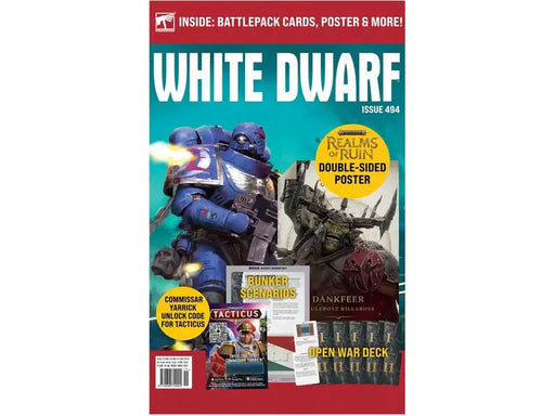 Magazine Games Workshop - White Dwarf - Issue 494 - November 2023 - WD0004 - Cardboard Memories Inc.
