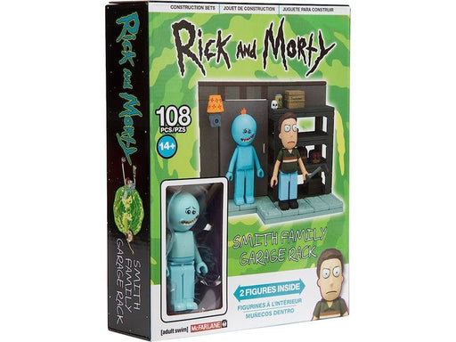Collectible Miniature Games McFarlane Toys - Rick and Morty - Smith Family - Garage Rack - Cardboard Memories Inc.
