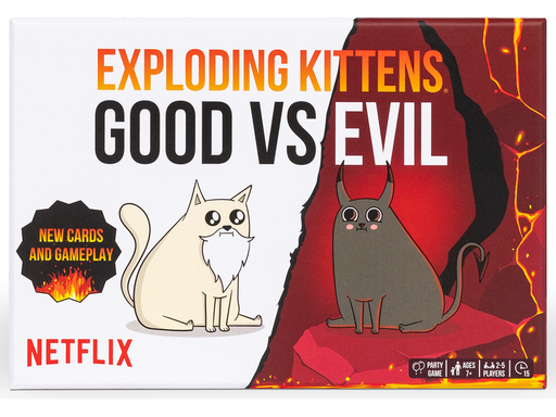 Card Games Exploding Kittens - Good vs. Evil - Cardboard Memories Inc.