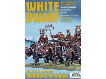 Magazine Games Workshop - White Dwarf - November 2012 - WD0015 - Cardboard Memories Inc.