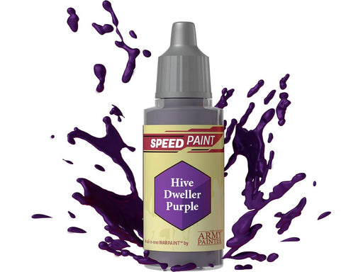 Paints and Paint Accessories Army Painter - Warpaints - Speedpaint - Hive Dweller Purple - WP2018 - Cardboard Memories Inc.