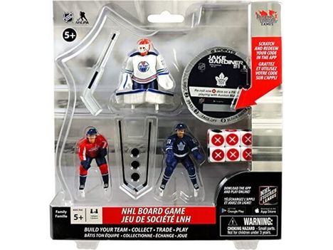 Action Figures and Toys Import Dragon Figures - 2017 - Hockey - 2.5 Inch Figurine Game - C. Talbot, A.Ovechkin and J. Gardine Neuf - Cardboard Memories Inc.