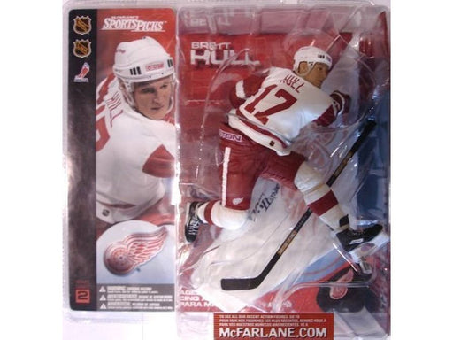 Action Figures and Toys McFarlane Toys - Hockey - Detroit Red Wings - Brett Hull - Cardboard Memories Inc.