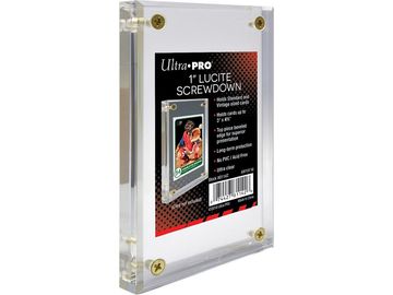 Supplies Ultra Pro - 1 Inch Lucite Screwdown - Cardboard Memories Inc.