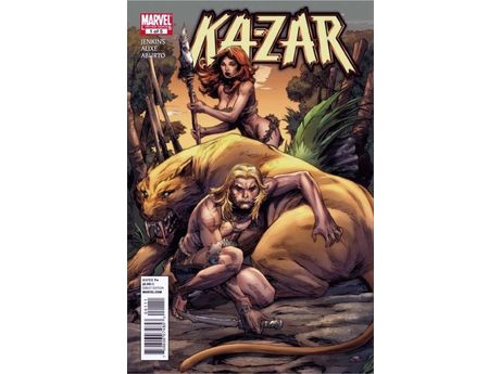 Comic Books Marvel Comics - Ka-Zar (2011) 001 (Cond. FN) 20783 - Cardboard Memories Inc.