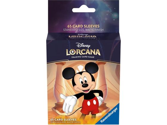 Supplies Disney - Lorcana - Sleeves - Mickey Mouse - Cardboard Memories Inc.