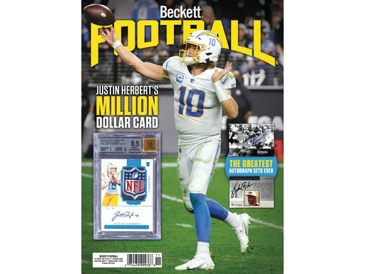 Price Guides Beckett - Football Price Guide - November 2022 - Vol 35 - No. 11 - Cardboard Memories Inc.