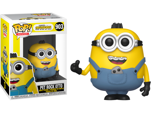Action Figures and Toys POP! - Movies - Minions - The Rise of Gru - Pet Rock Otto - Cardboard Memories Inc.