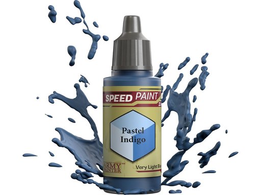 Paints and Paint Accessories Army Painter - Warpaints - Speedpaint - Pastel Indigo - WP2088 - Cardboard Memories Inc.
