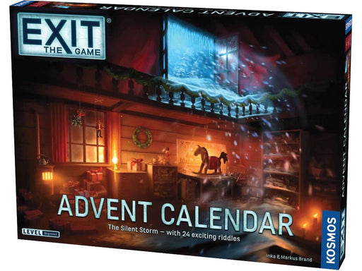 Board Games Thames and Kosmos - EXIT - The Silent Storm - Advent Calendar - Cardboard Memories Inc.