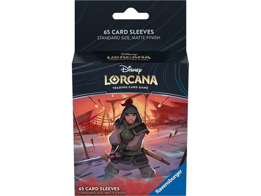 Supplies Disney - Lorcana - Sleeves - Mulan - Cardboard Memories Inc.